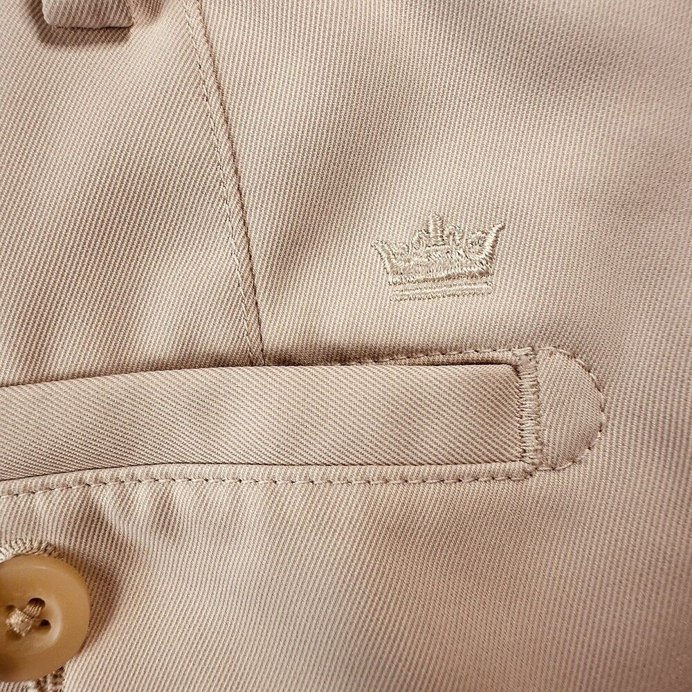 Peter Millar Crown Sport Mens Sz 40 Cream Colored Shorts 9” Inseam - Picture 6 of 10
